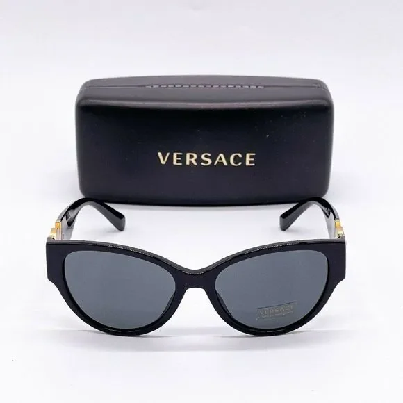 New Versace Women's Black Model Sunglasses